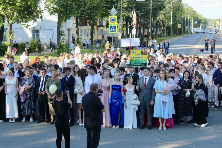 Шествие выпускников - 2024