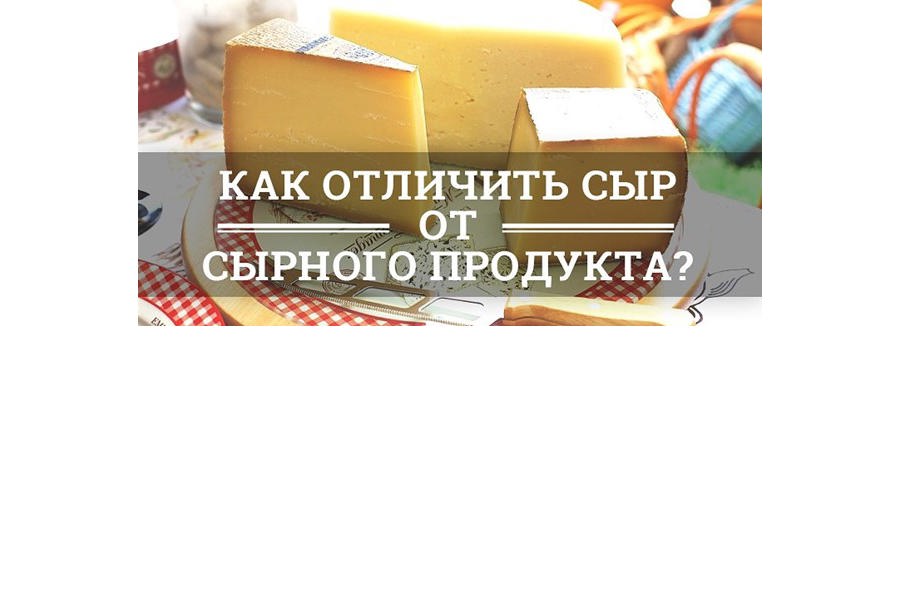 Как отличить сыв от сырного продукта?