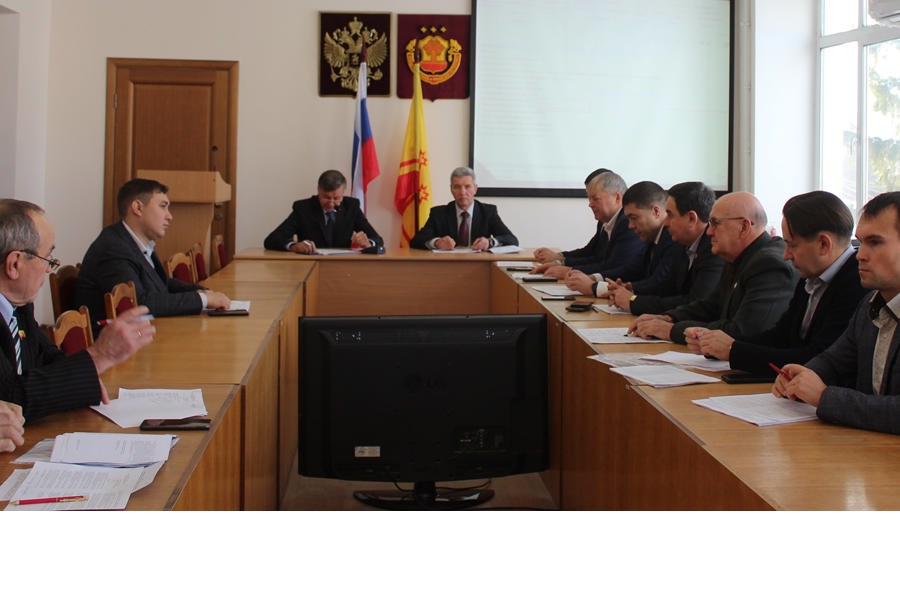 Состоялось шестнадцатое заседание Собрания депутатов Урмарского муниципального округа