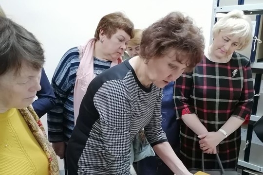 В архиве Янтиковского муниципального округа состоялся семинар-совещание со специалистами территориальных отделов