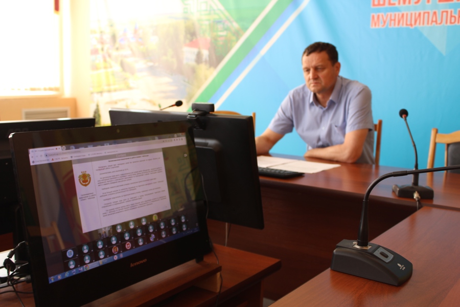 Глава Шемуршинского муниципального округа Сергей Галкин принял участие в заседании Комиссии по координации работы по противодействию коррупции в Чувашской Республике.