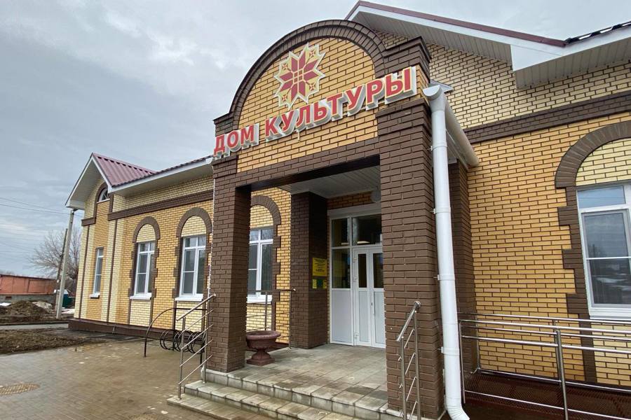 В Чувашии в д.Илебары Козловского МО готовится к открытию новый Дом культуры