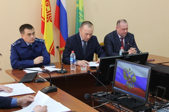 Состоялось 8-е внеочередное заседание Собрания депутатов Шемуршинского муниципального округа первого созыва