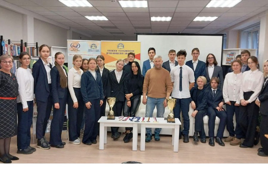 Чувашская республиканская детско-юношеская библиотека продолжает цикл встреч «Спорт для всех!»