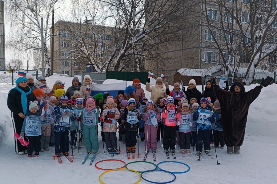 По всей России в феврале месяце проходят лыжные гонки «Лыжня России».