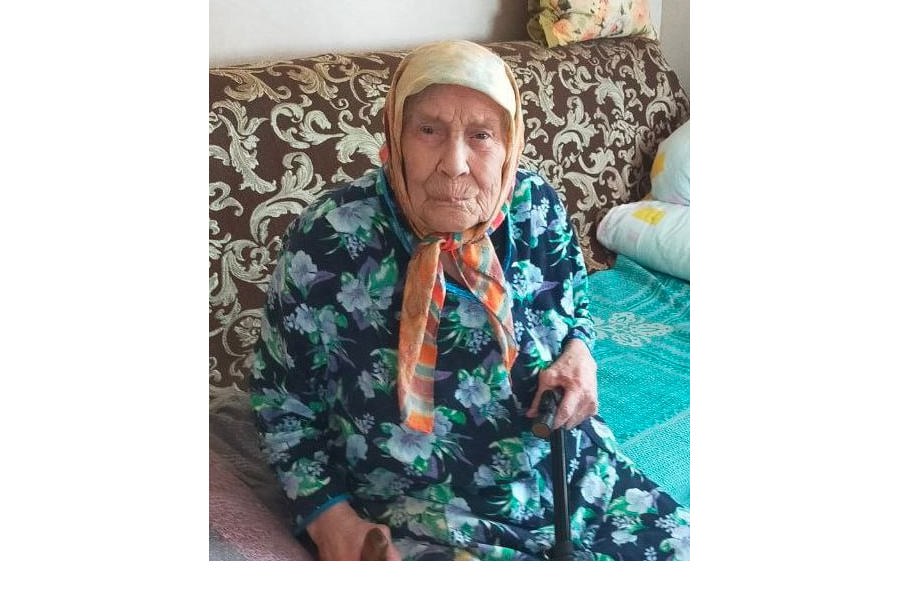95-летний юбилей отмечает труженица тыла, ветеран труда Ядринского муниципального округа Янчикова Любовь Куприяновна