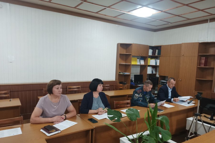 Состоялось внеочередное заседание антитеррористической комиссии Моргаушского муниципального округа
