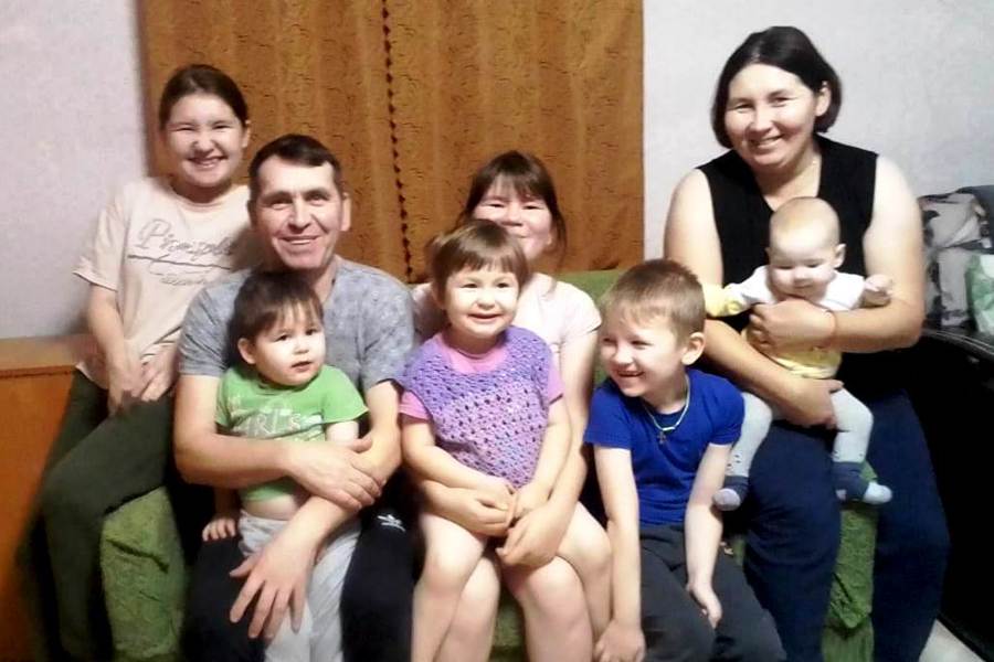 Семья Раковых из Ибресинского района - получатель мер социальной поддержки
