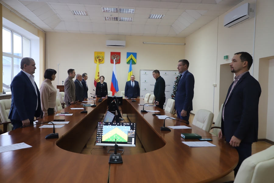 Состоялось очередное заседание Собрания депутатов Комсомольского муниципального округа