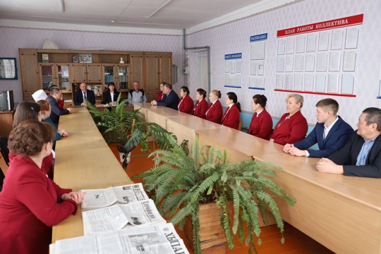 В Яльчикском муниципальном округе прошел информационный день.