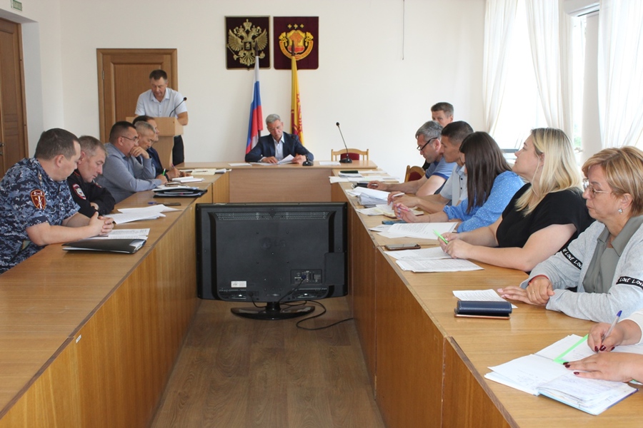 Заседание комиссии по профилактике правонарушений в Урмарском муниципальном округе