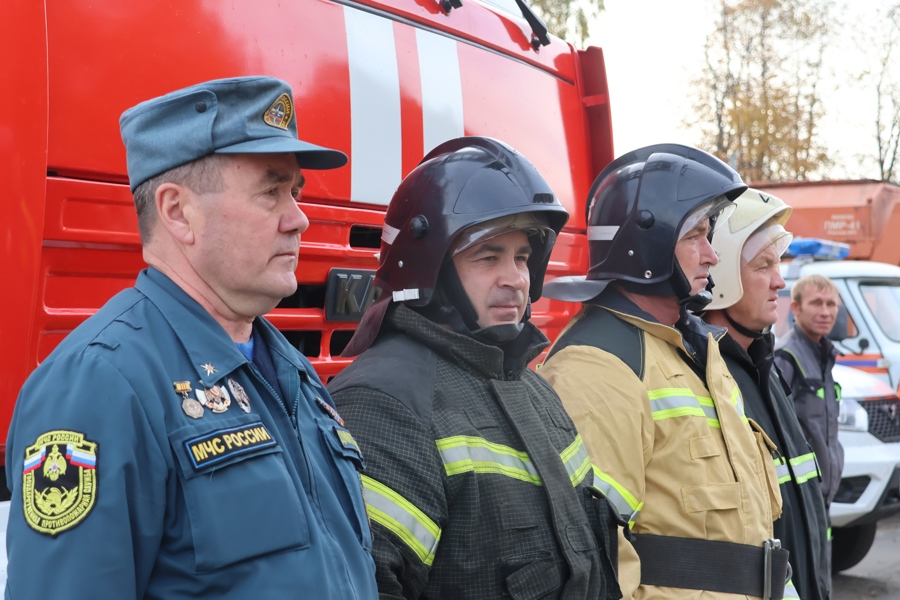 В Цивильском округе проходит штабная тренировка по гражданской обороне