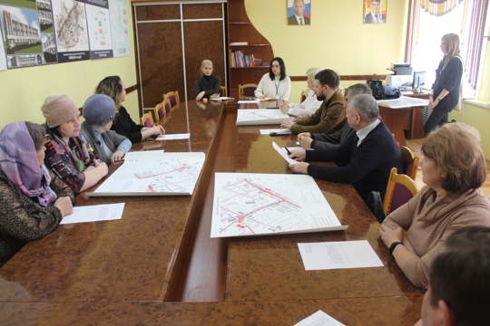 В администрации города Канаш состоялось совещание по вопросу благоустройства улиц Кооперативная и Железнодорожная