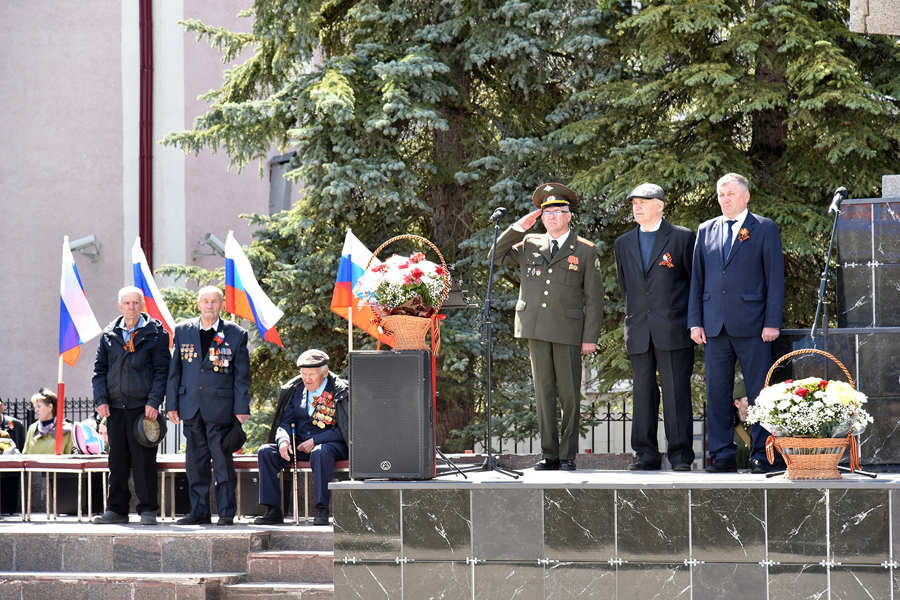 Празднование 78-ой годовщины Победы в Великой Отечественной войне прошло в Ибресинском МО