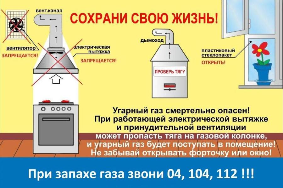 10 правил использования газа в быту