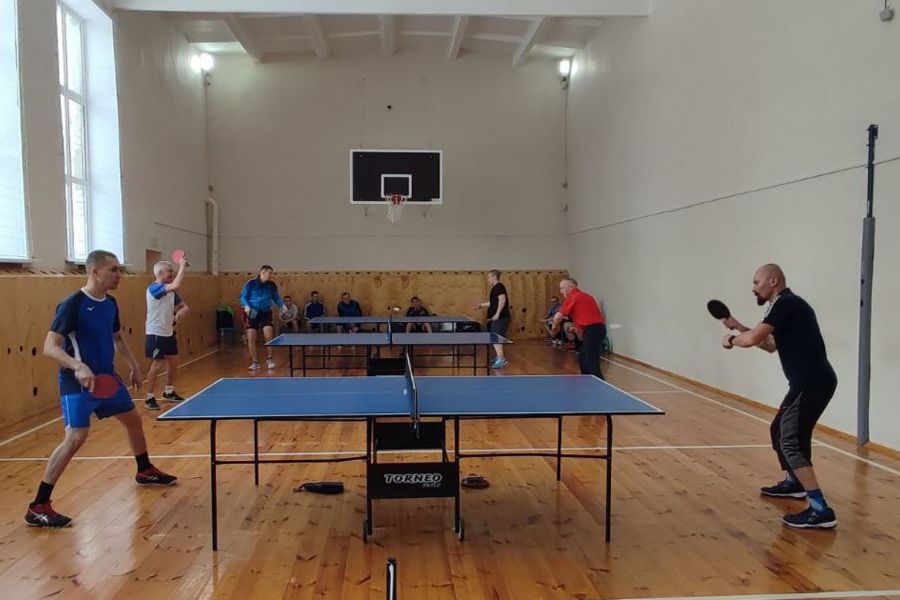 В Моргаушском округе впервые провели  турнир по настольному теннису  в поддержку  участников СВО