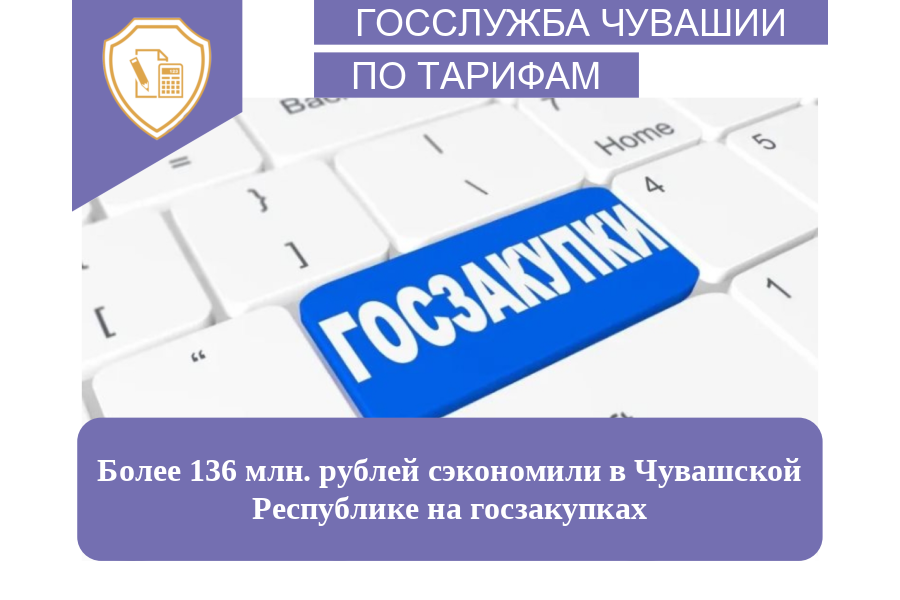 Более 136 млн. рублей сэкономили в Чувашской Республике на госзакупках