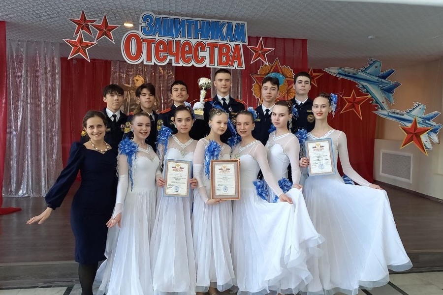 Кадеты НКЛ стали победителями XVII республиканского конкурса бального танца «Кадетский Георгиевский бал»