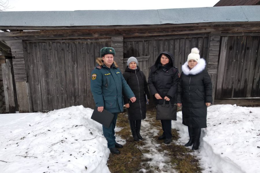 Посещение семей в рамках всероссийской акции  «Полицейский Дед Мороз»