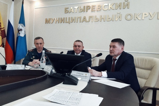 Состоялось заседание противопаводковой комиссии в Батыревском муниципальном округе