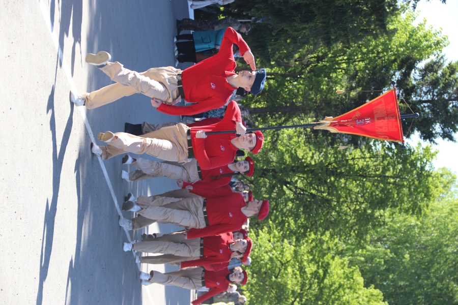 В Алатыре состоялся парад юнармейцев школ города