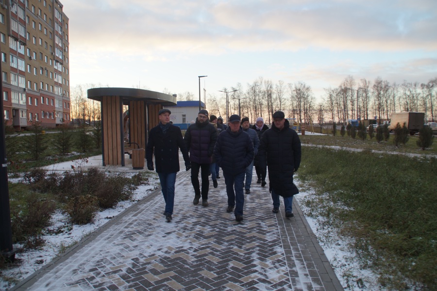 В Новом городе в Чебоксарах состоялся обход дворовых территорий и общественных пространств