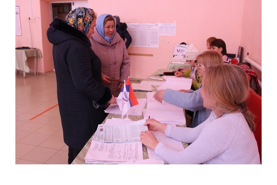 В Урмарском муниципальном округе завершены выборы Президента России