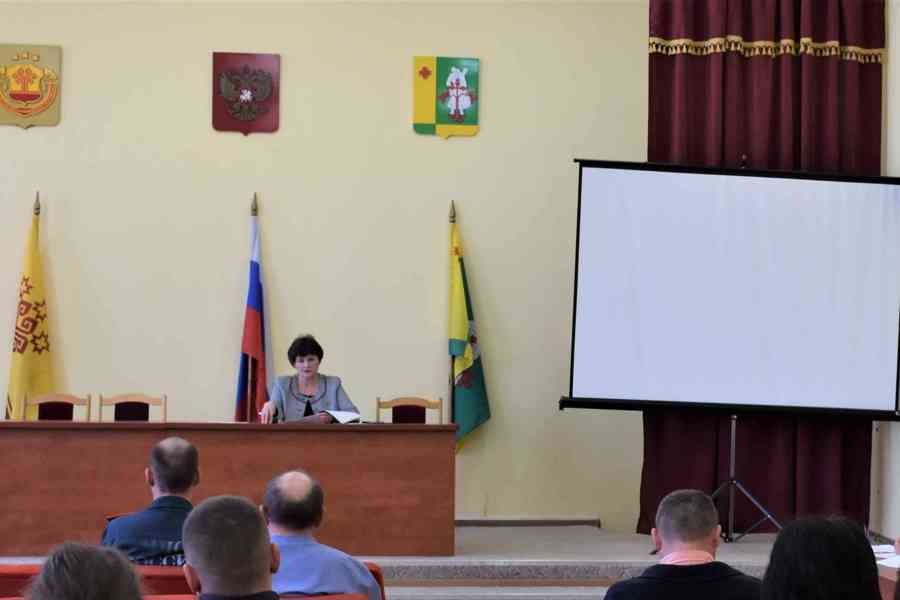Состоялось  заседание АТК  Аликовского муниципального округа