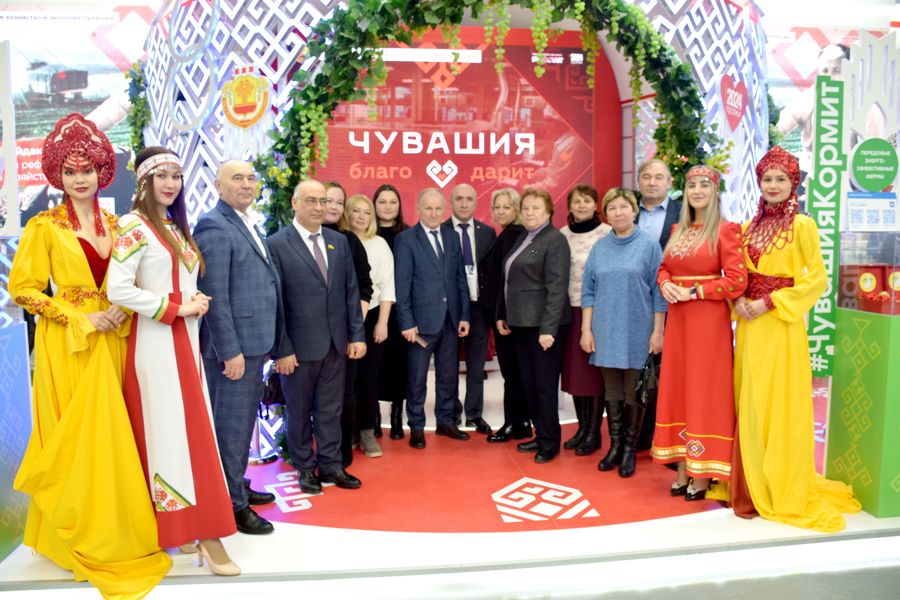 Делегация Красночетайского муниципального округа посетила Международную выставку-форум «Россия» на ВДНХ