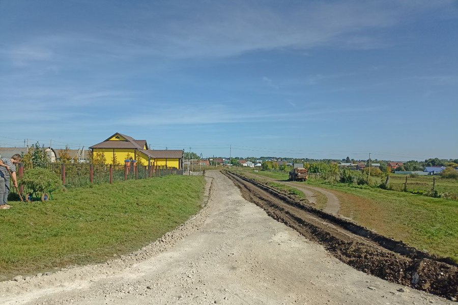 По инициативе граждан в д. Тоскаево появится щебеночная дорога