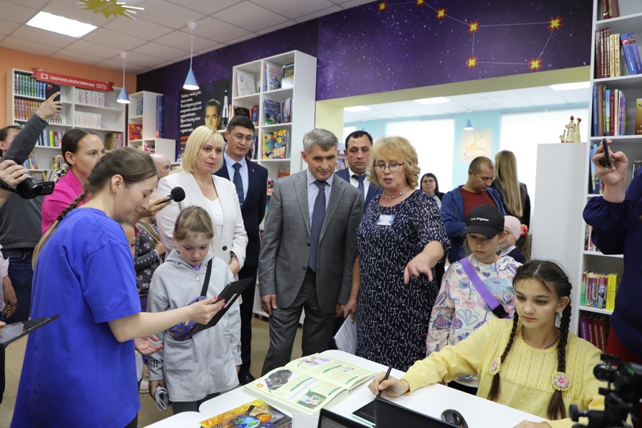 В Чувашии открылась Моргаушская детская библиотека нового поколения в рамках НП «Культура»