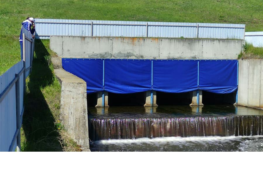 В Шемуршинском муниципальном округе проведено комиссионное послепаводковое обследование гидротехнической системы  водохранилища, расположенного на реке Карла у села Трехбалтаево