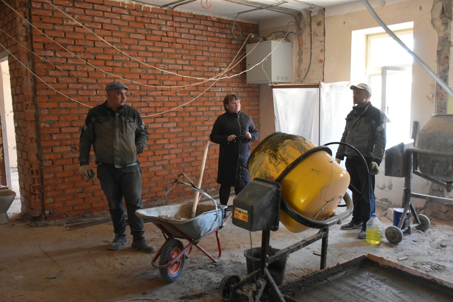 Капитальный ремонт Карамышевской врачебной амбулатории