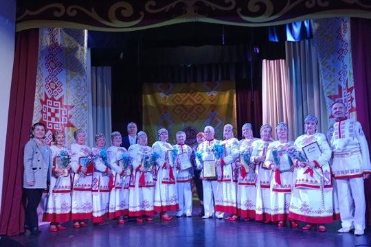 Народный хор чувашской песни отметил 30-летний юбилей