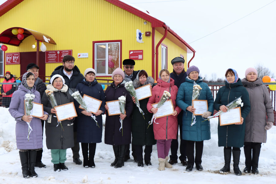 20 декабря в деревне Верхние Ачаки открылся новый Фельдшерско-акушерский пункт