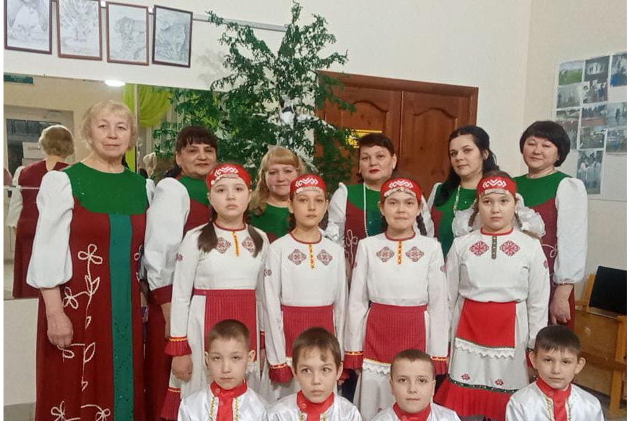 В Шоркистринском СДК провели познавательный час «Богатство чувашского фольклора»