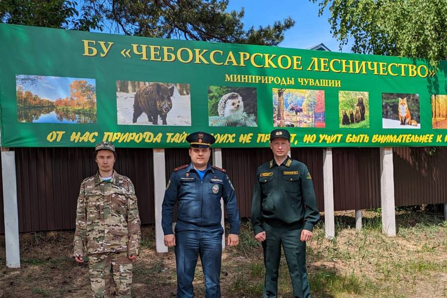 Особый противопожарный режим в Чувашии: рейды и профилактические беседы продолжаются