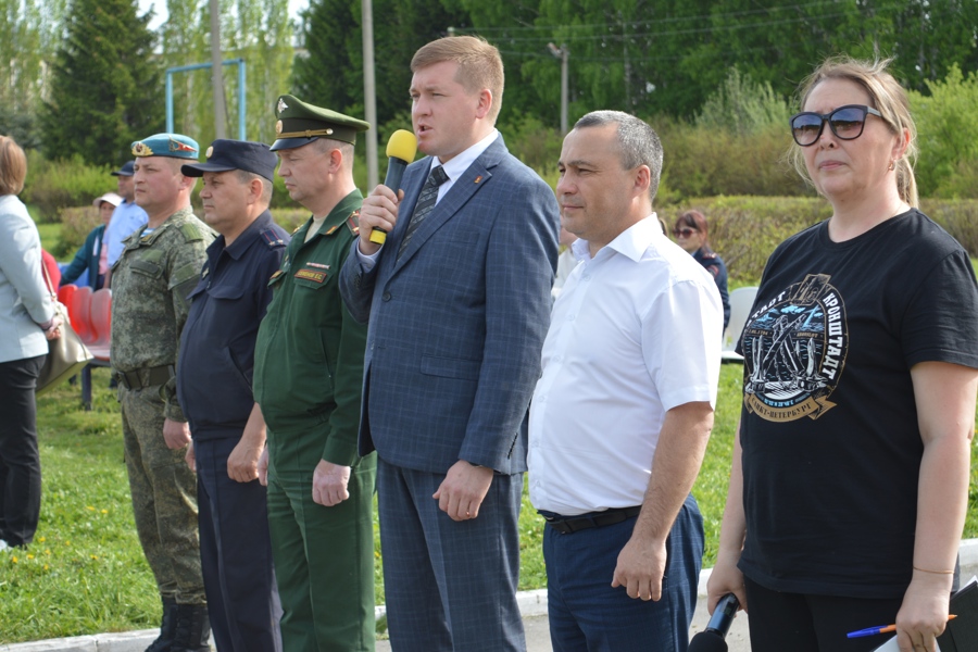 В селе Янтиково состоялось торжественное открытие юнармейских игр «Зарница» и «Орленок»
