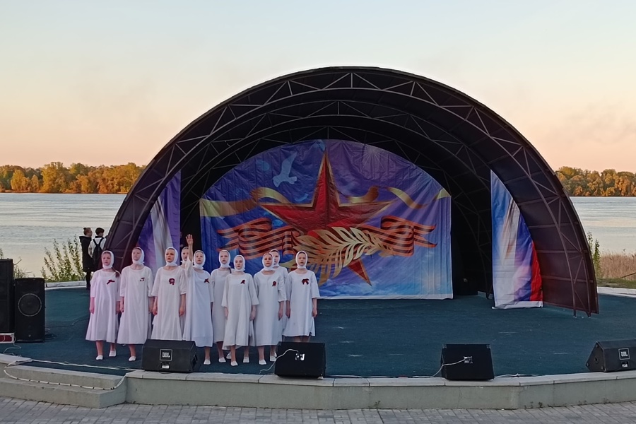 Концертная программа «Пришла Весна - Весна Победы» в г. Козловка
