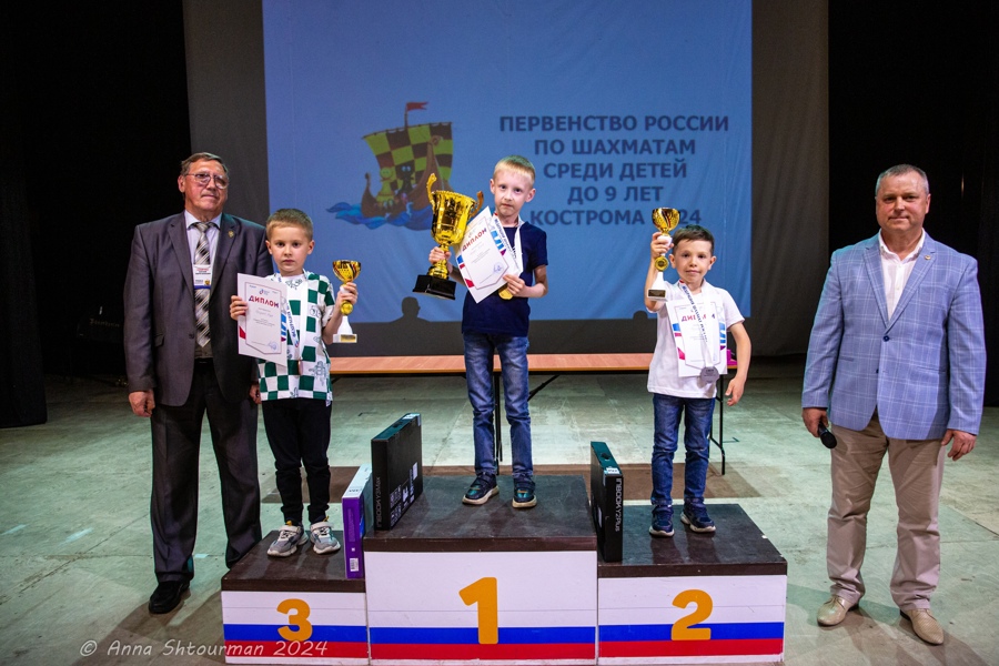 Юный шахматист Чувашии Архип Морозов завоевал «золото» первенства России