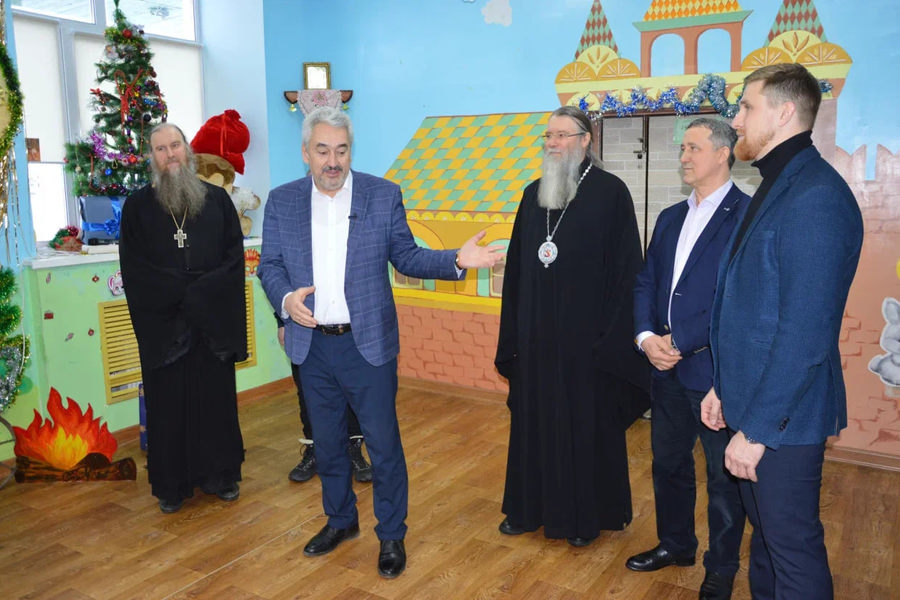 Центр помощи детям-инвалидам во имя святителя Луки Войно-Ясенецкого посетил Леонид Ильич Черкесов