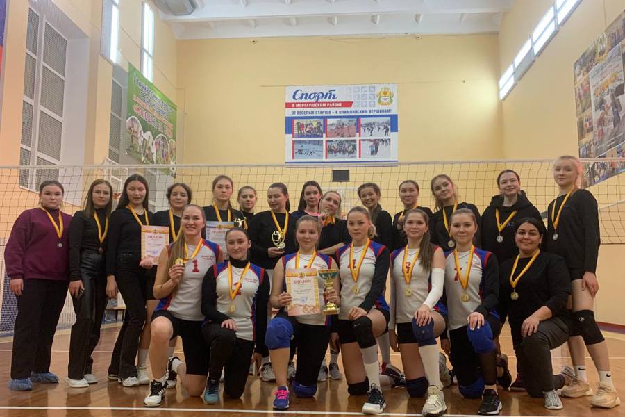 Команда спортивной школы «Сывлăх» стала победителем соревнования по волейболу среди женских команд, посвященное Дню Матери