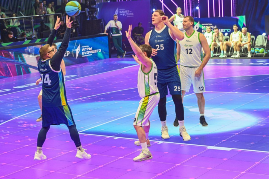 Звездный матч по фиджитал-баскетболу и церемония гашения тематической почтовой марки состоялись на «Играх Будущего»