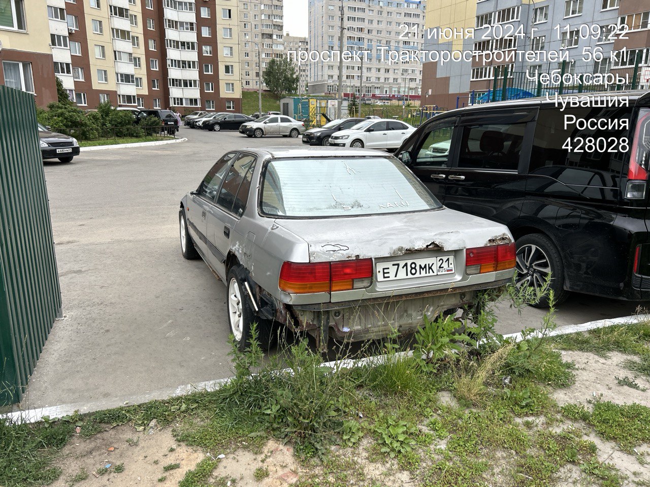 В Чебоксарах прошёл рейд по выявлению брошенных автомобилей | г. Чебоксары  Чувашской Республики