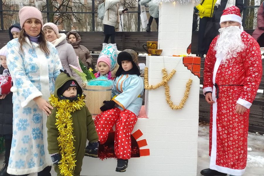 Сказочные санки Ленинского района летят в Новый год!
