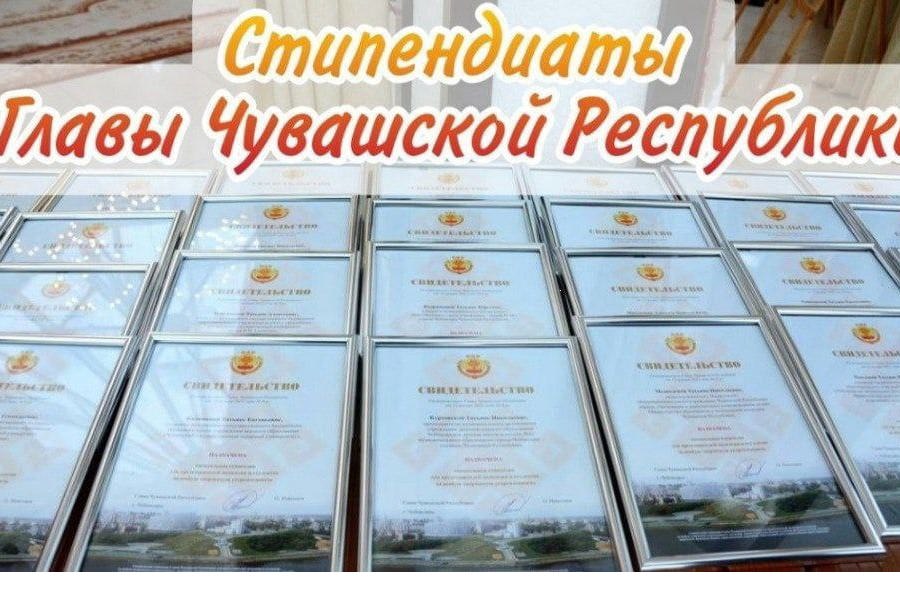 Лучшие представители молодёжи Янтиковского округа - стипендиаты Главы Чувашской Республики за особую творческую устремленность