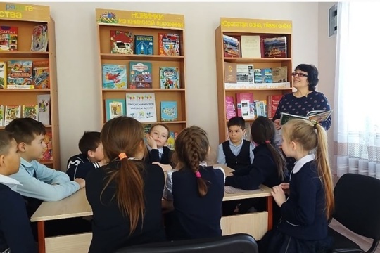 Громкие чтения «Читаем вместе, читаем вслух!» в Сойгинской сельской библиотеке
