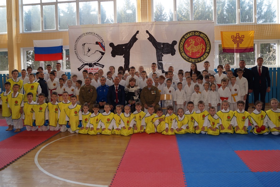 В Моргаушском округе прошел открытый турнир по всестилевому каратэ на Кубок Моргаушского муниципального округа