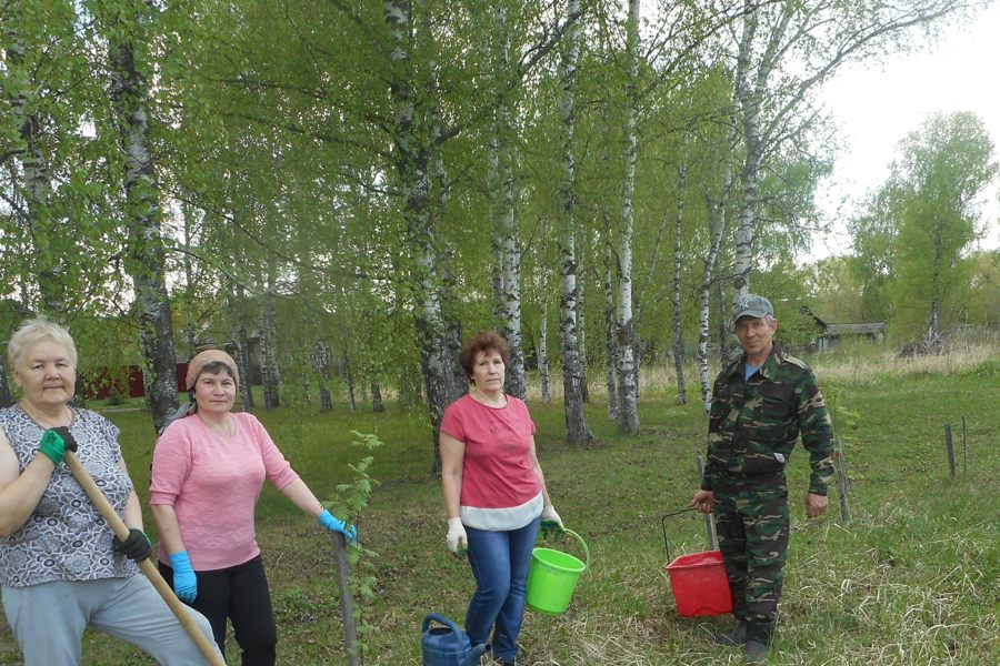 Акция «Сад Памяти» в селе Кувакино