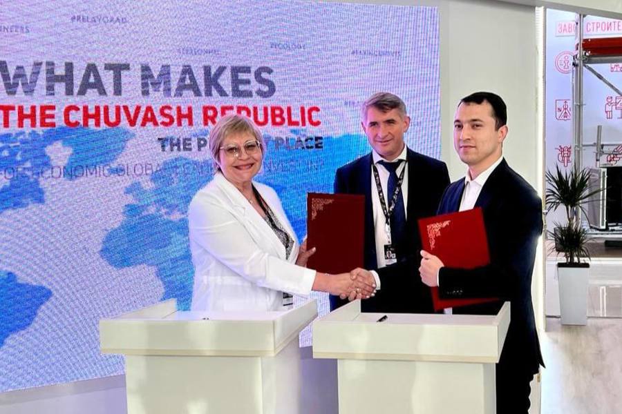 Чувашия и Узбекистан подписали соглашение о сотрудничестве текстильных кластеров